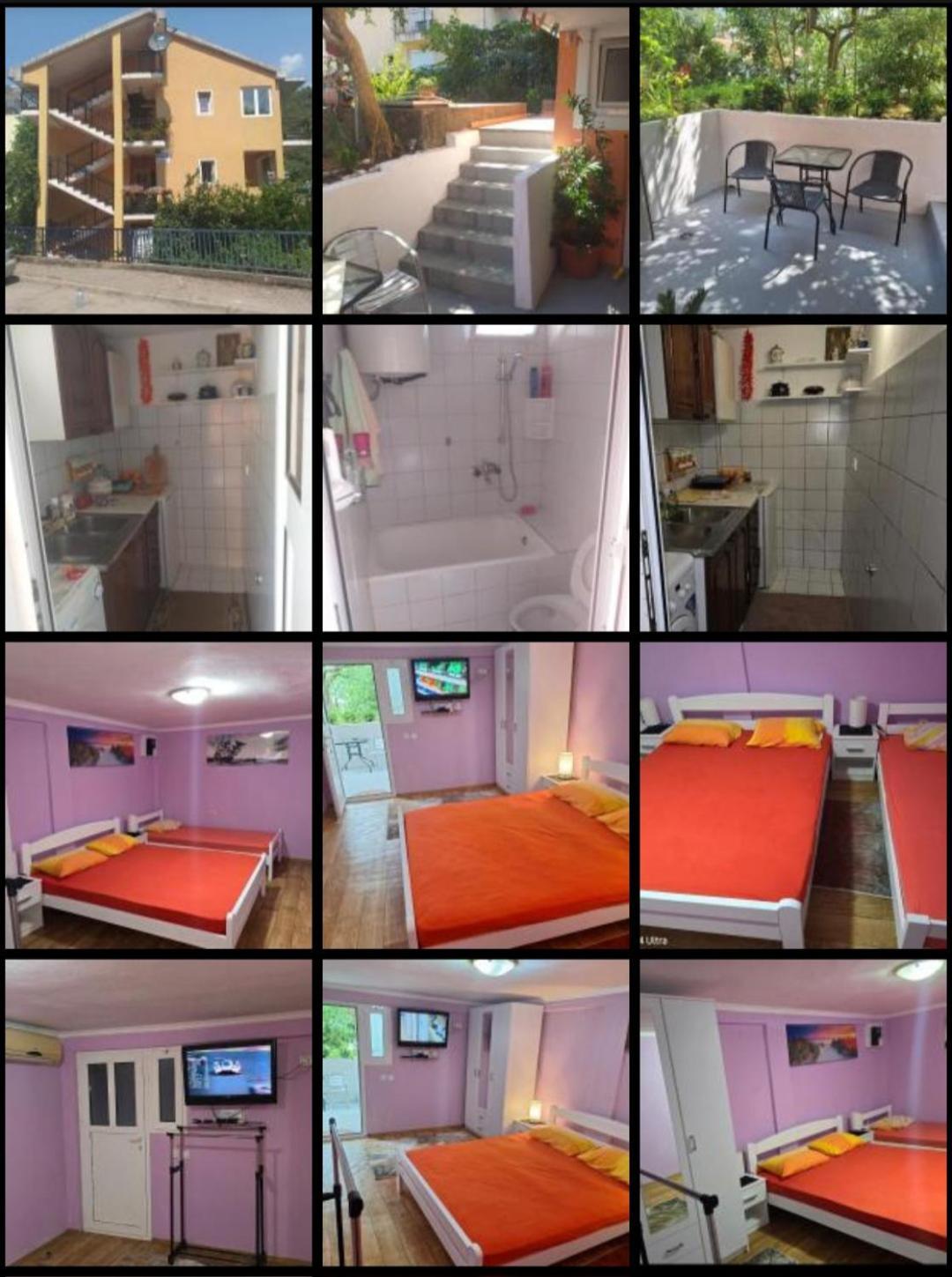 Guesthouse Djacic Budva Bagian luar foto